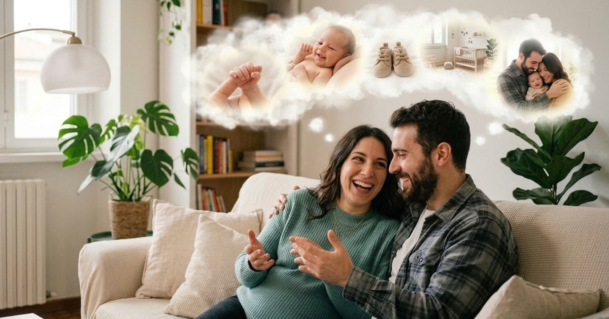 Immaginare il proprio figlio, esercizi di coppia_blog