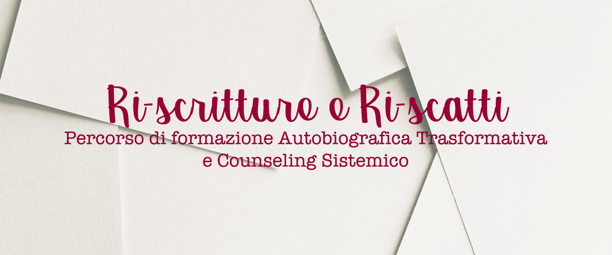 corso di formazione autobiografica