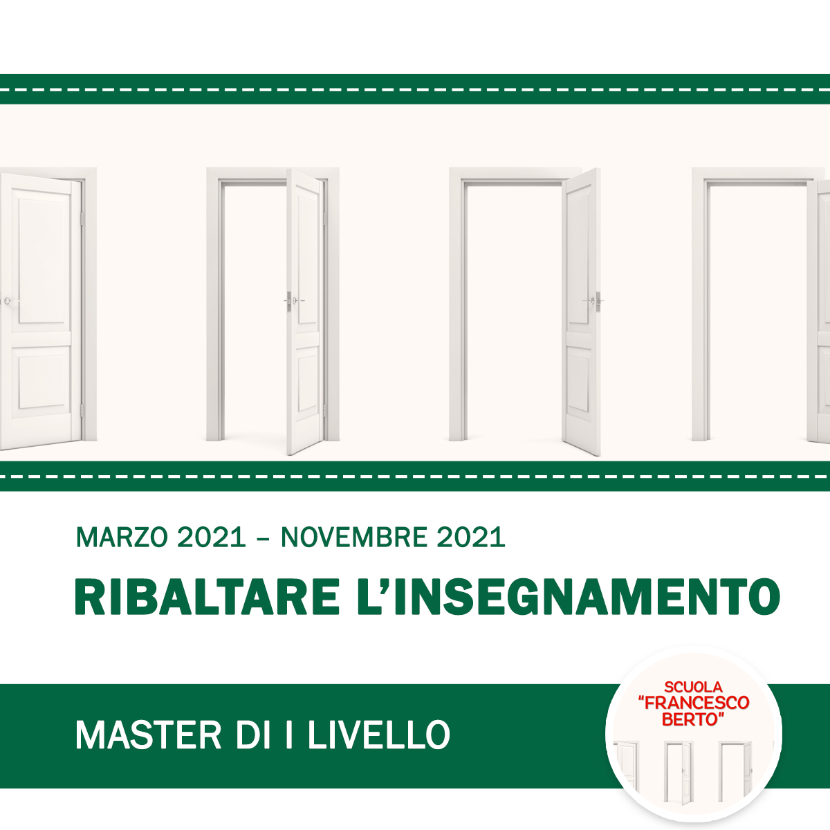 Master "Ribaltare l'insegnamento" edizione 2021